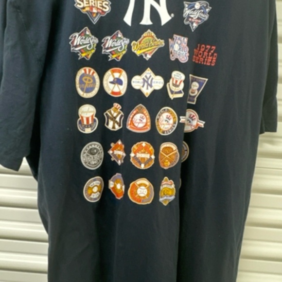 NY Yankees 27x world series t-shirt size 3xl preowned - Picture 5 of 5
